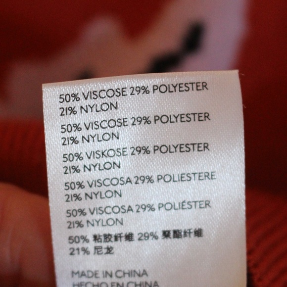 Maeve, Anthropologie floral orange sweater. - Picture 10 of 12